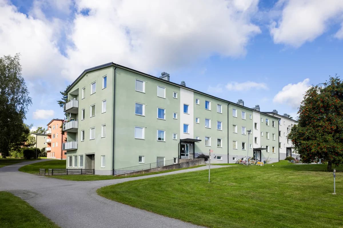 Rånäsvägen i Rimbo