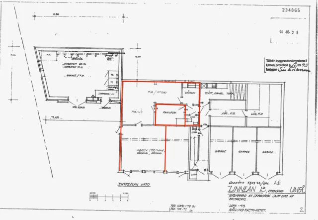 Svedbergsgatan i Holmsund