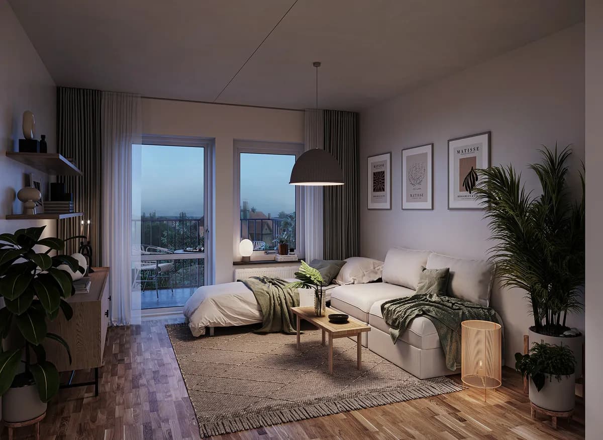 Bäcklösavägen i Uppsala