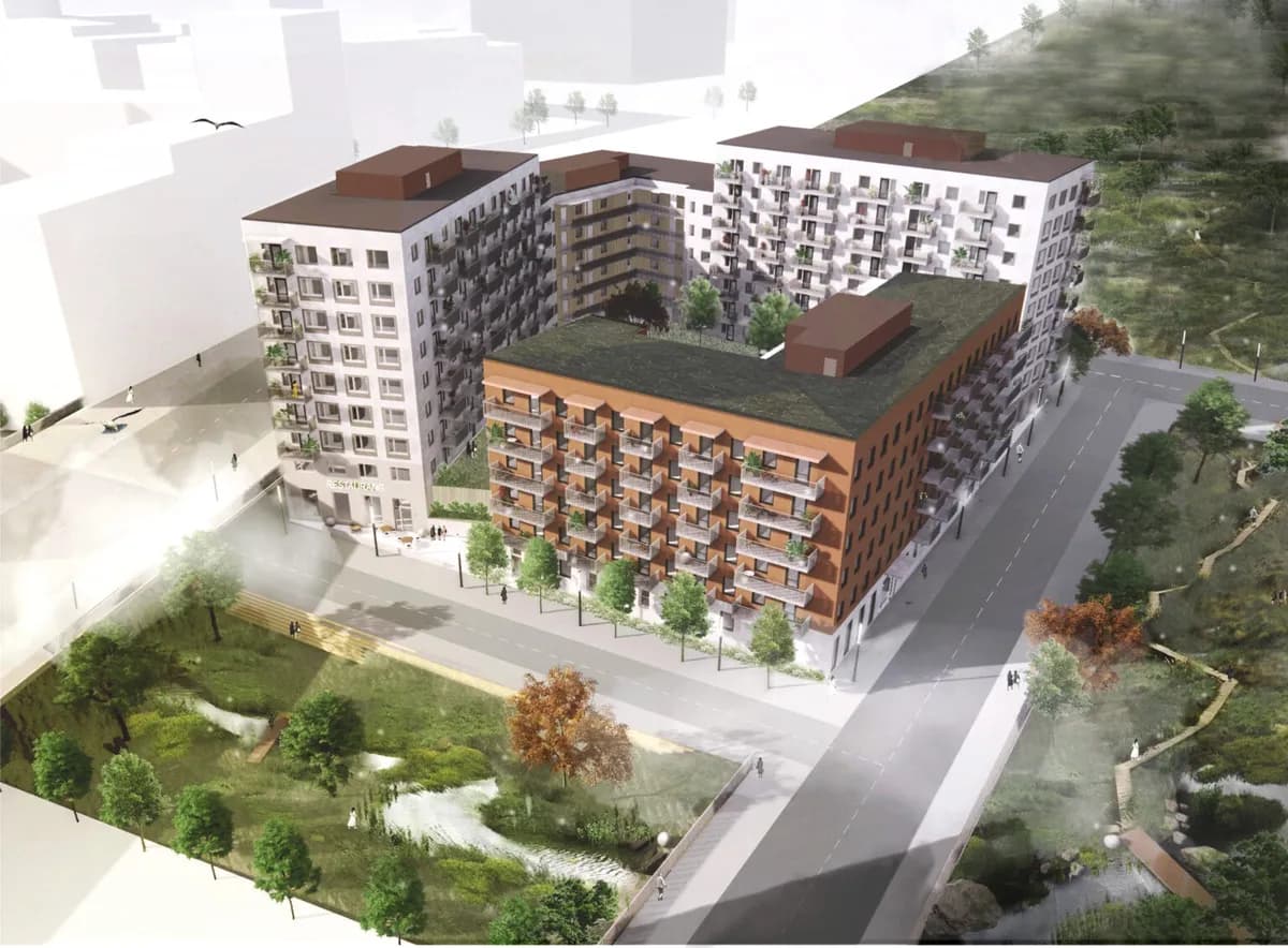 Vagnsgatan i Järfälla