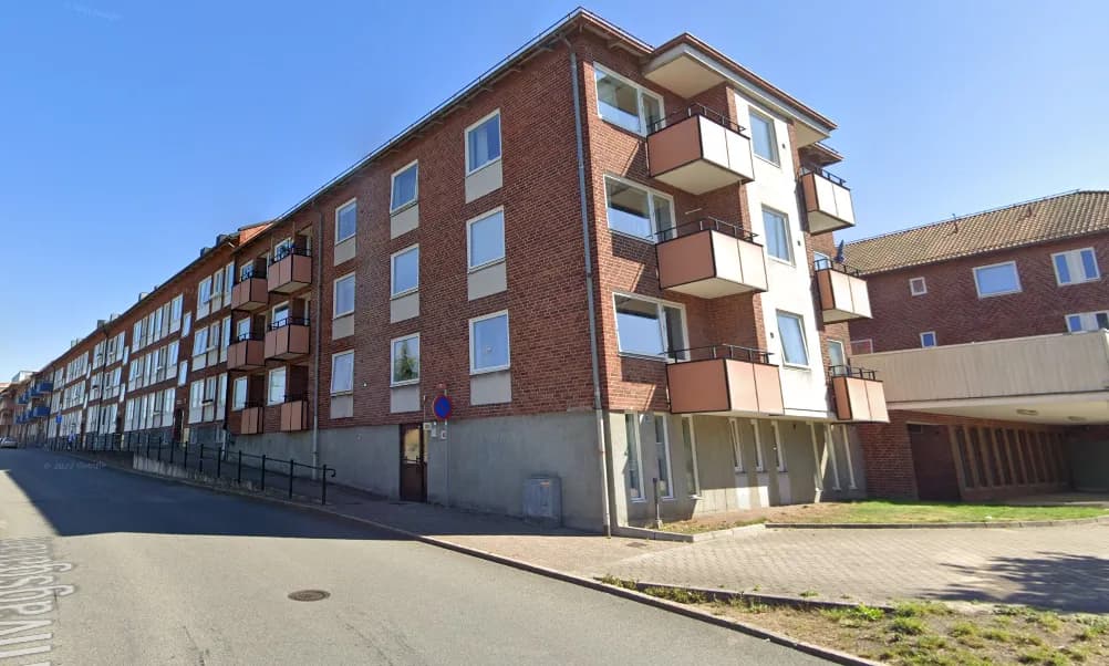 Järnvägsgatan i Hässleholm