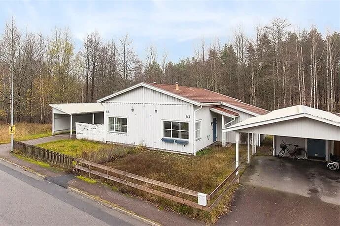 Trädgårdsgatan i Orrefors