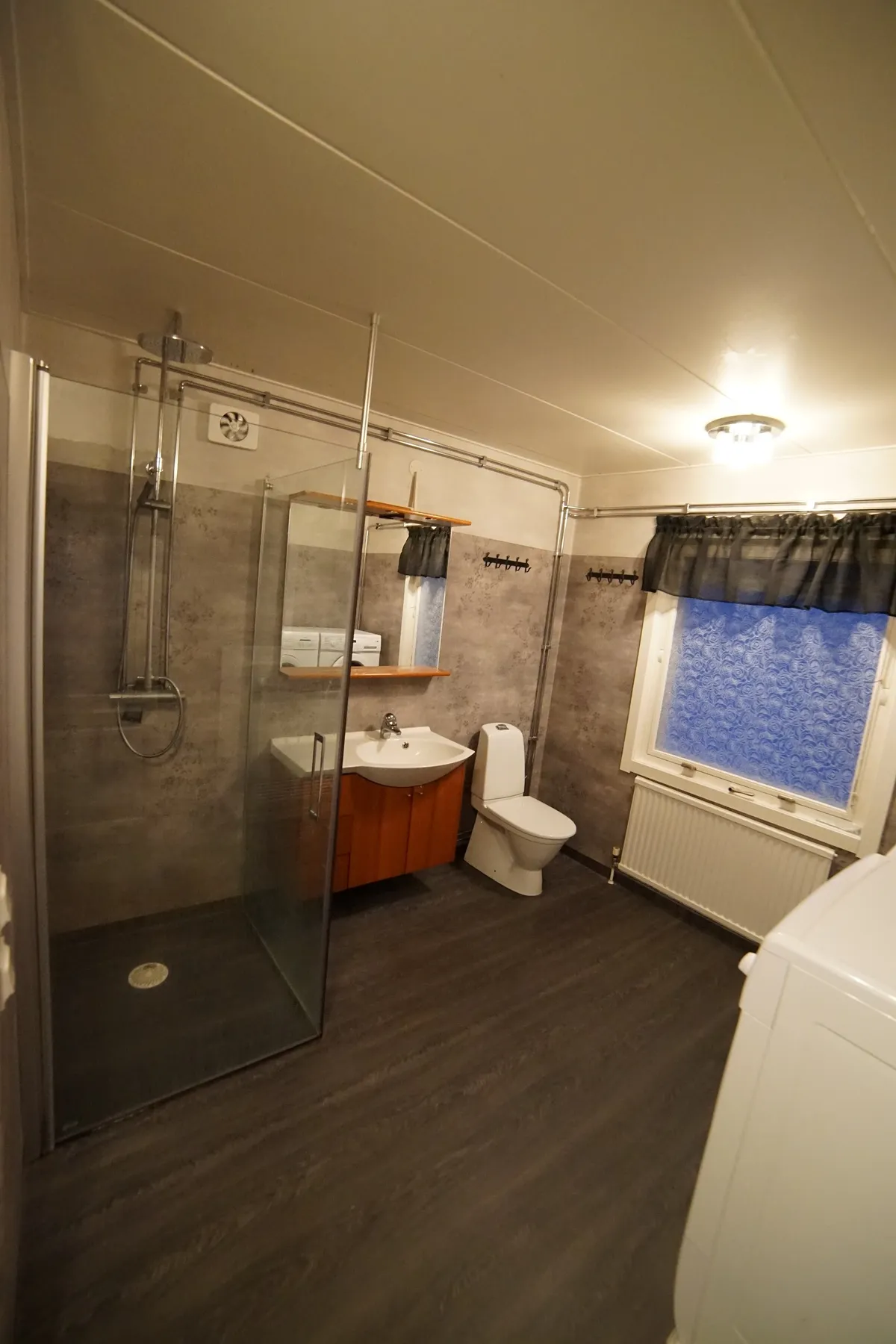 Västra Laggarbergsvägen i Timrå