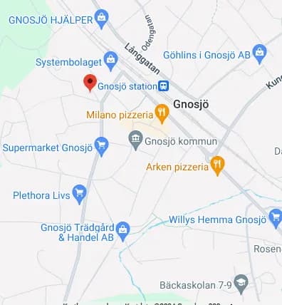 Kapellgatan i Gnosjö