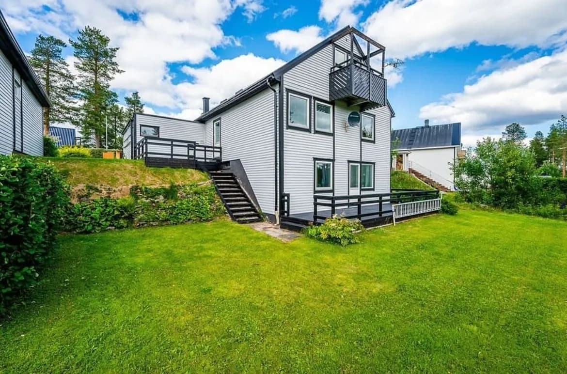 Gruvbyggarvägen i Gällivare