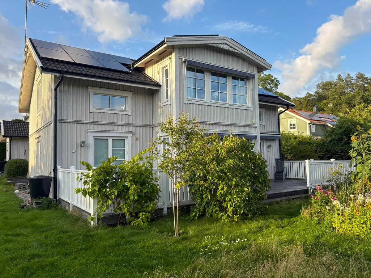 Silverdalsvägen i Ekerö