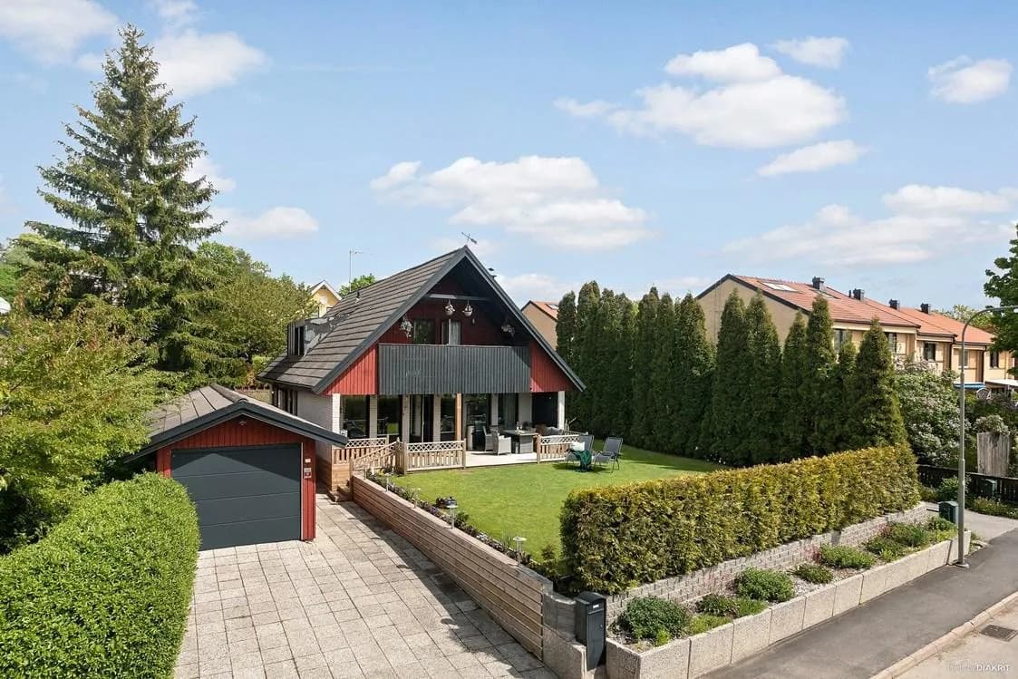 Drivbänksvägen i Hässelby