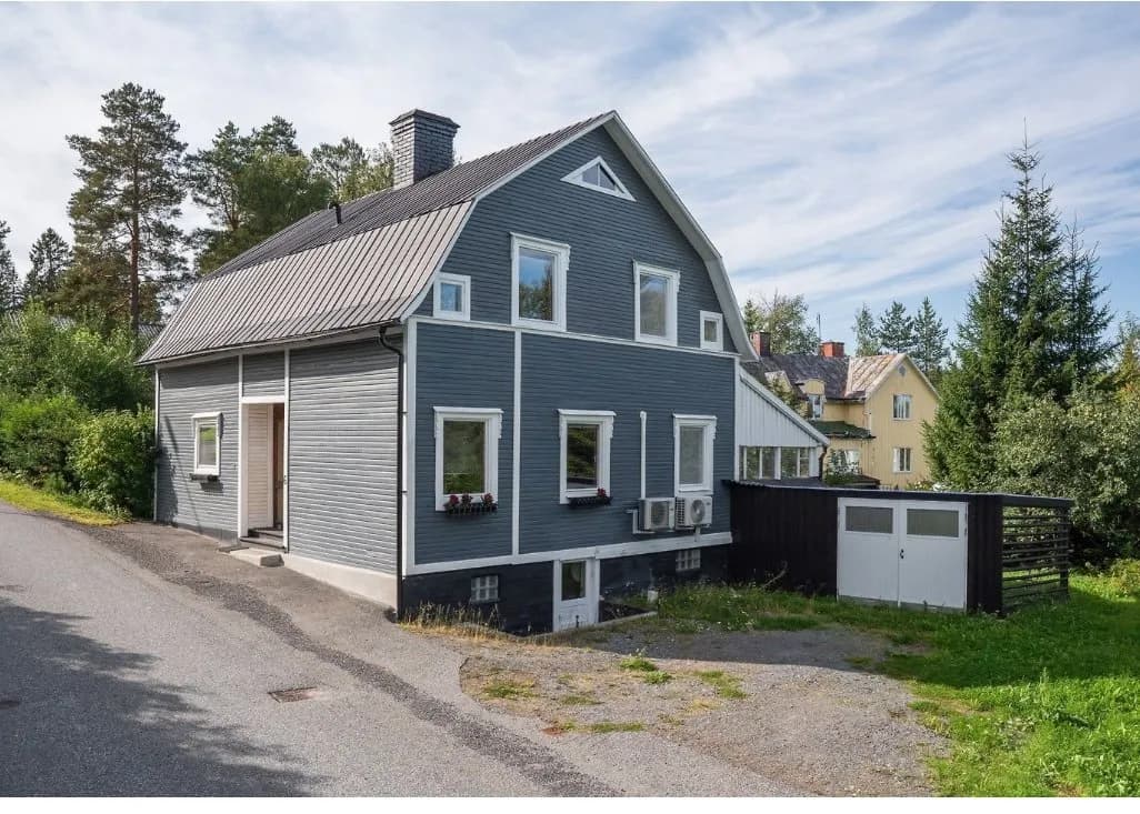 Centralgatan i Långsele