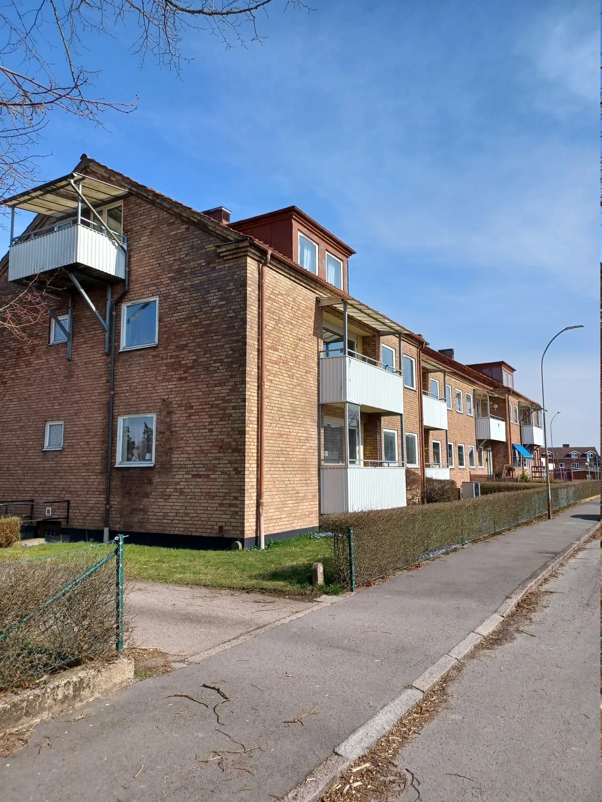 Infanterigatan i Ljungbyhed