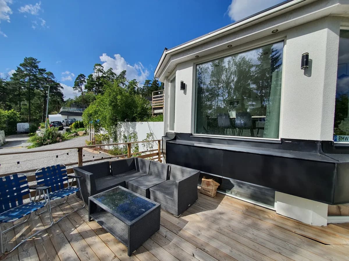 Kyrkfjärdsvägen i Ekerö