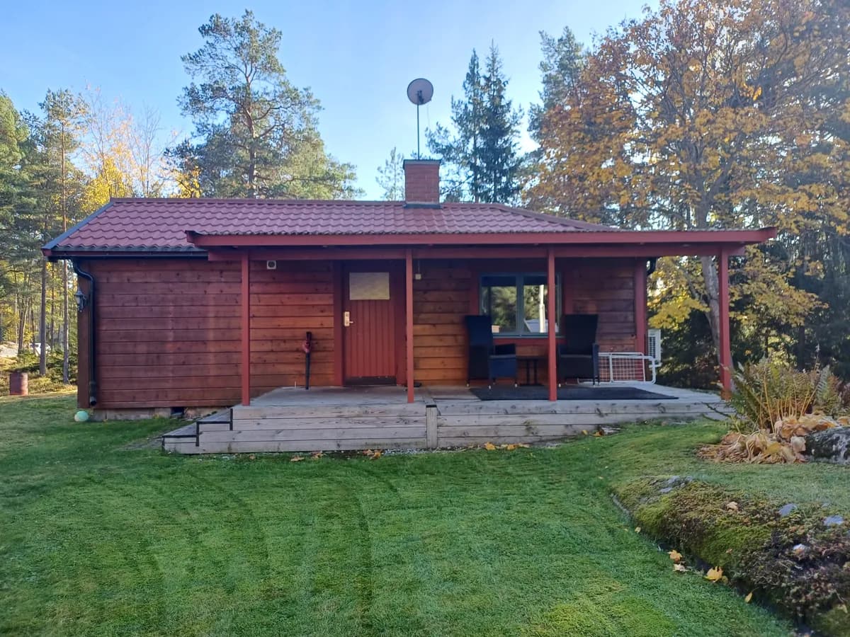 Mörtviksvägen i Ingarö