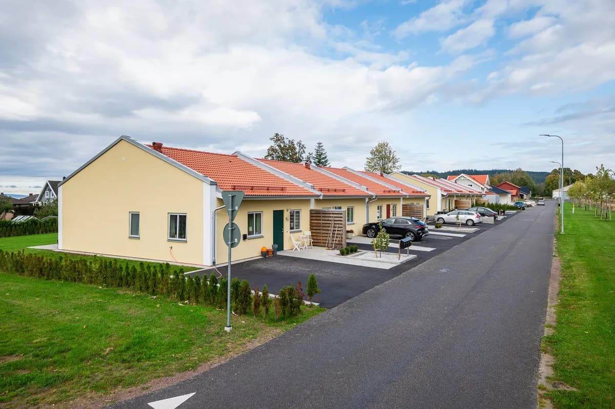 Stationsvägen i Ödeshög