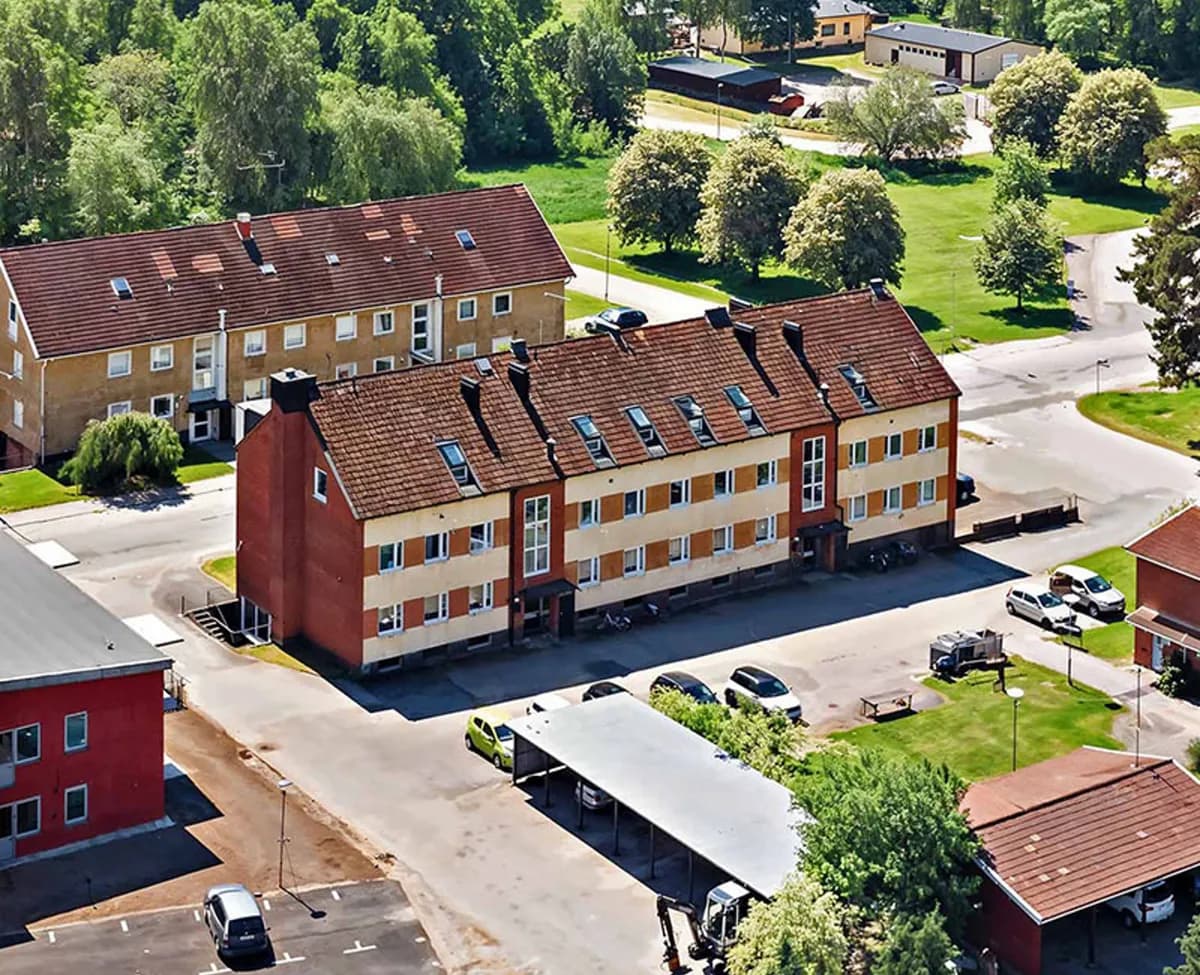 Stationsgatan i Lessebo