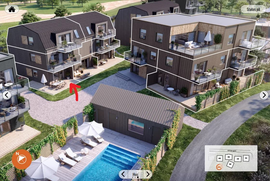 Gårdsvägen i Borgholm