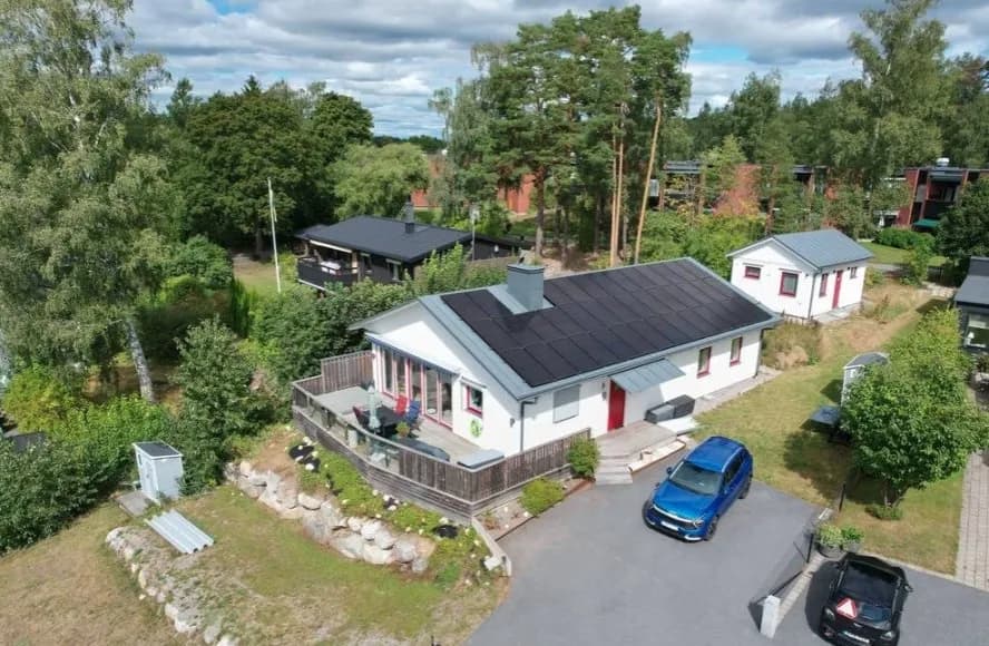 Mörbylundsvägen i Vallentuna