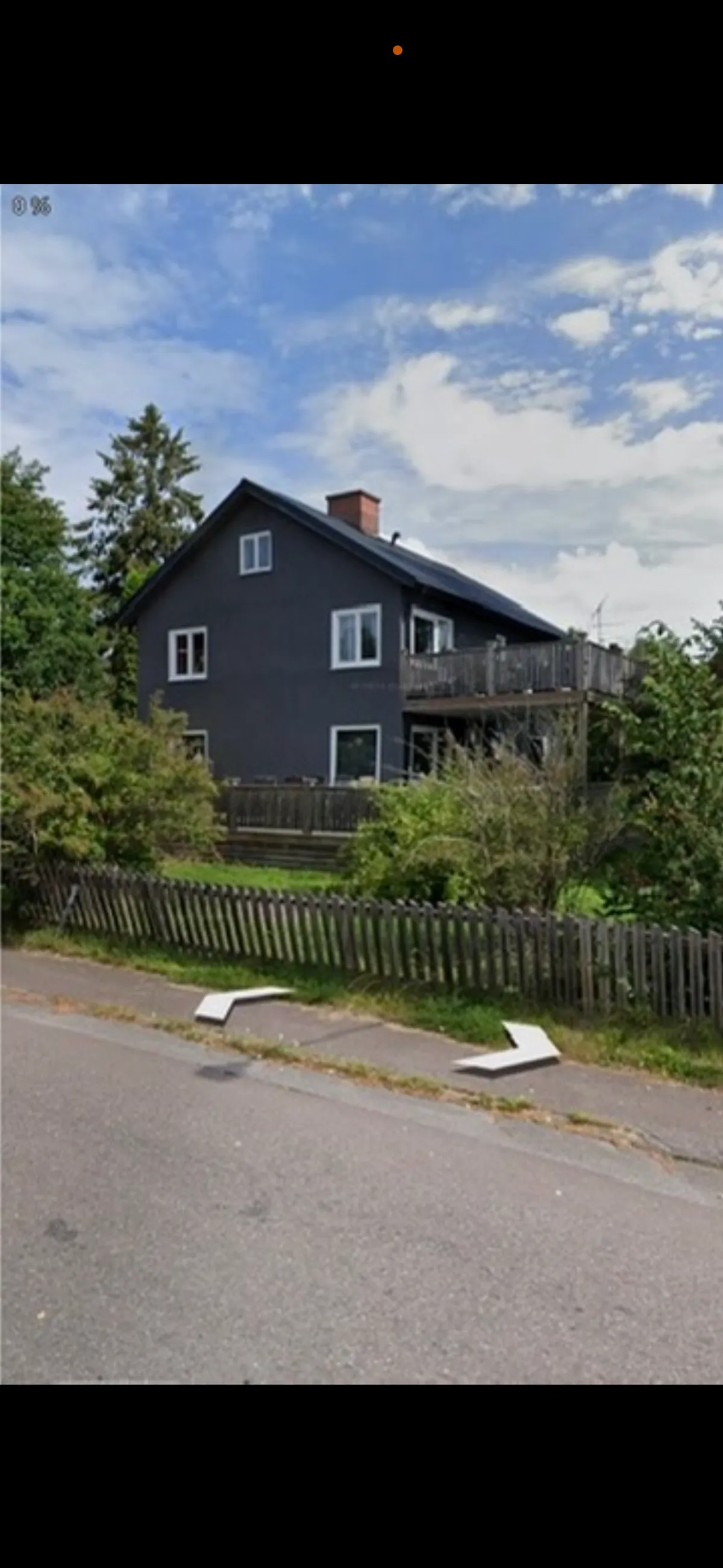 Kyrkerudsvägen i Årjäng