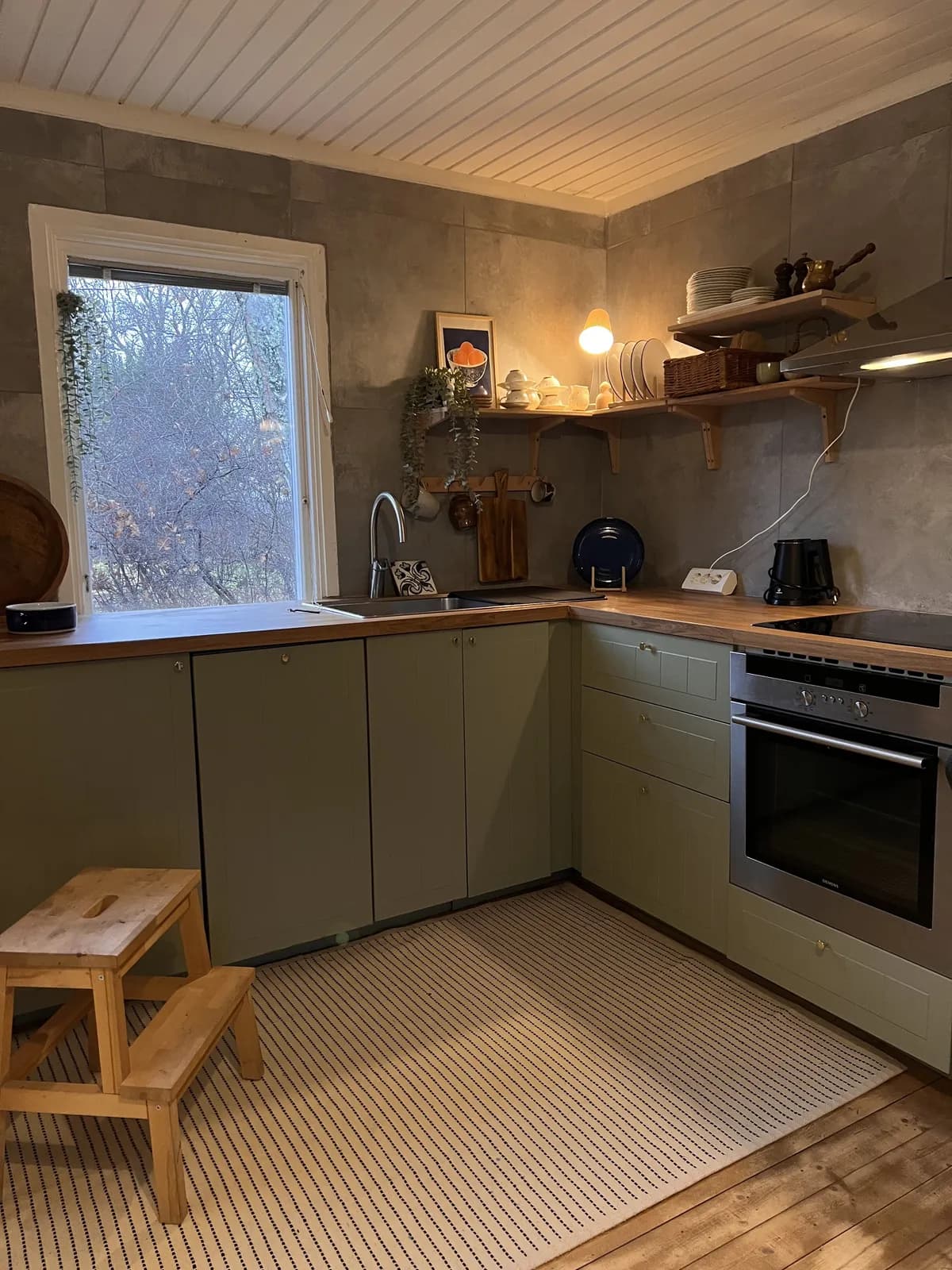 Björkviksvägen i Färentuna