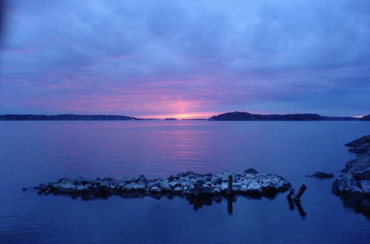 Stadsvallsvägen i Värmdö