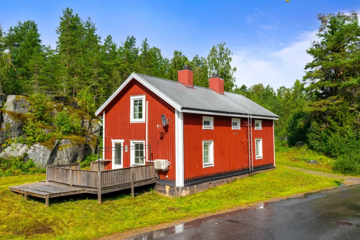 Strandvägen i Rundvik