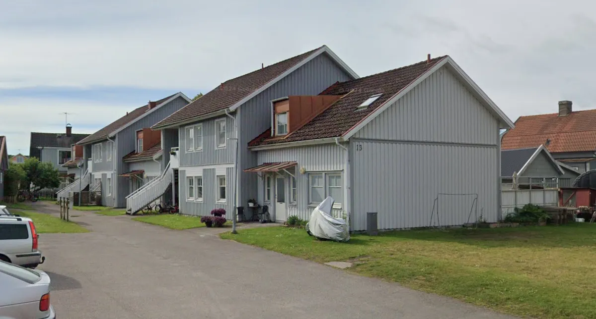 Linnegatan i Tidaholm