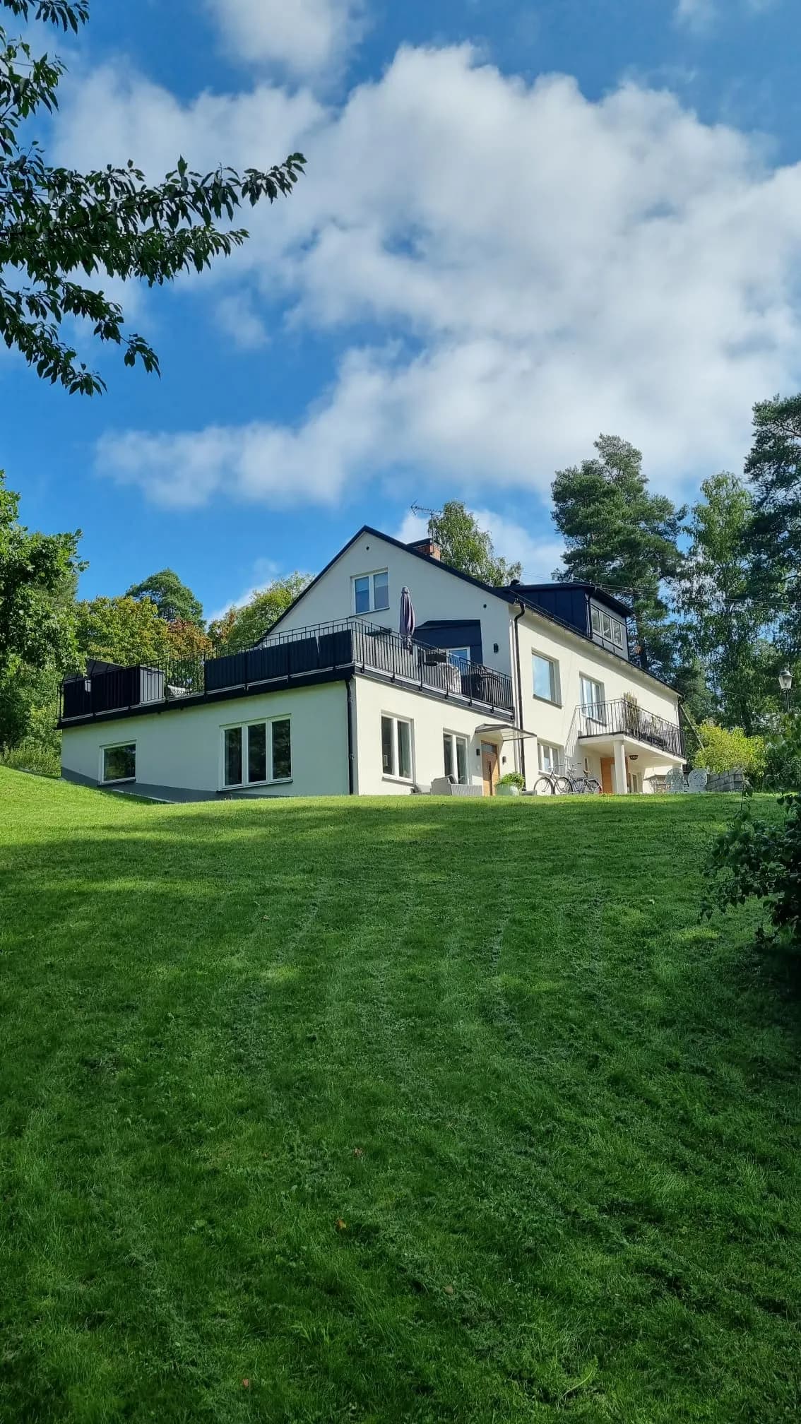 Norrhagsvägen i Enebyberg