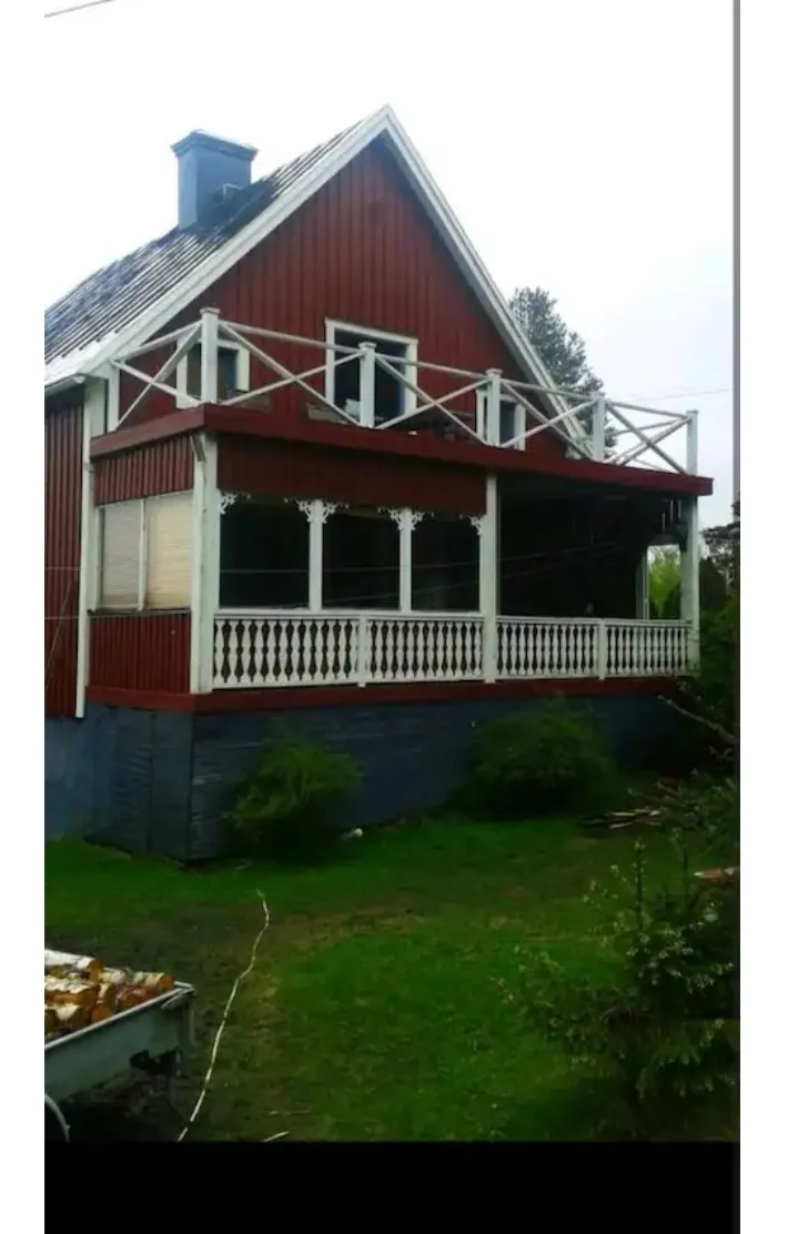 Gullåsvägen i Lunde