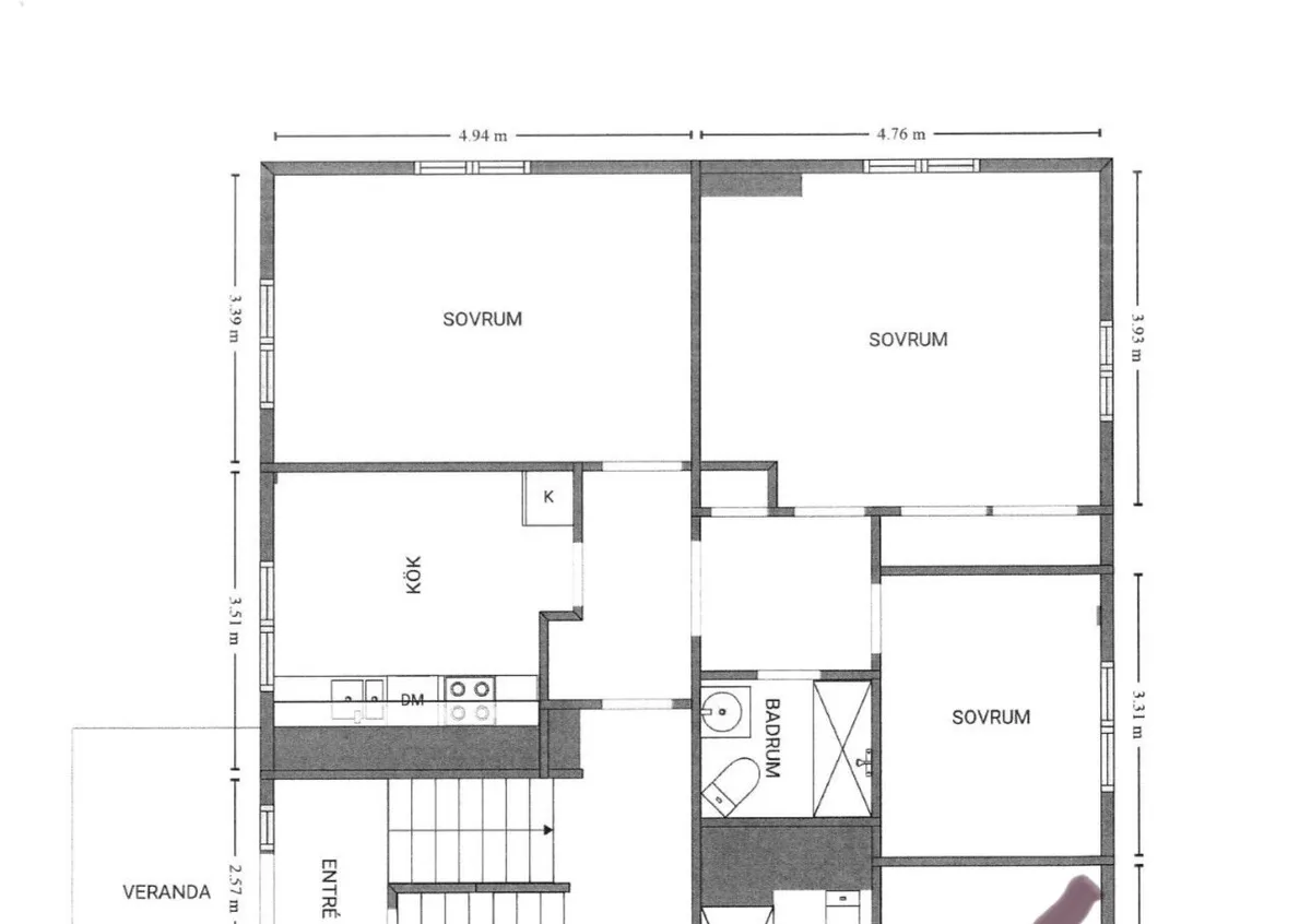 Elovsgårdsvägen i Töreboda