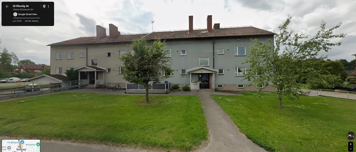 Falköpingsvägen i Kinnarp