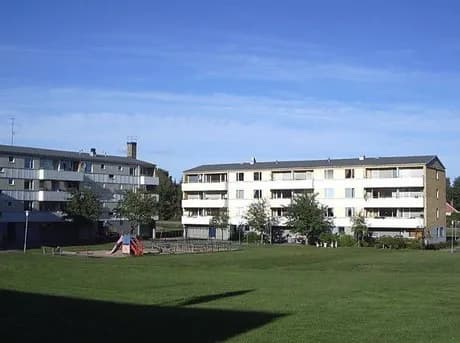 Åslidsgatan i Vålberg