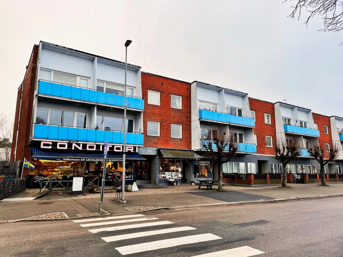 Klostergatan i Ljungbyhed