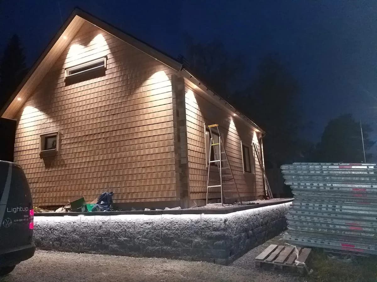 Lövholmsvägen i Piteå