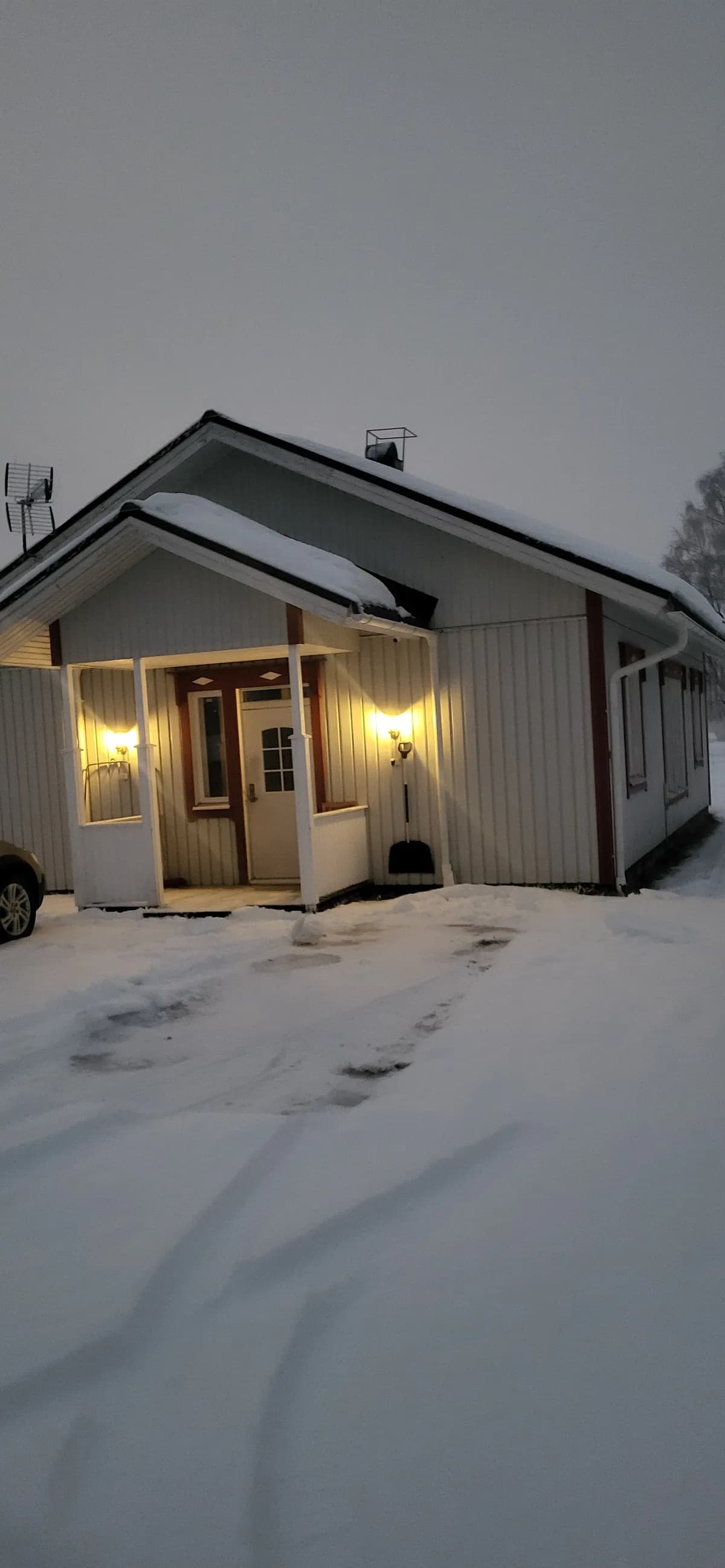 Ängesbyvägen i Luleå