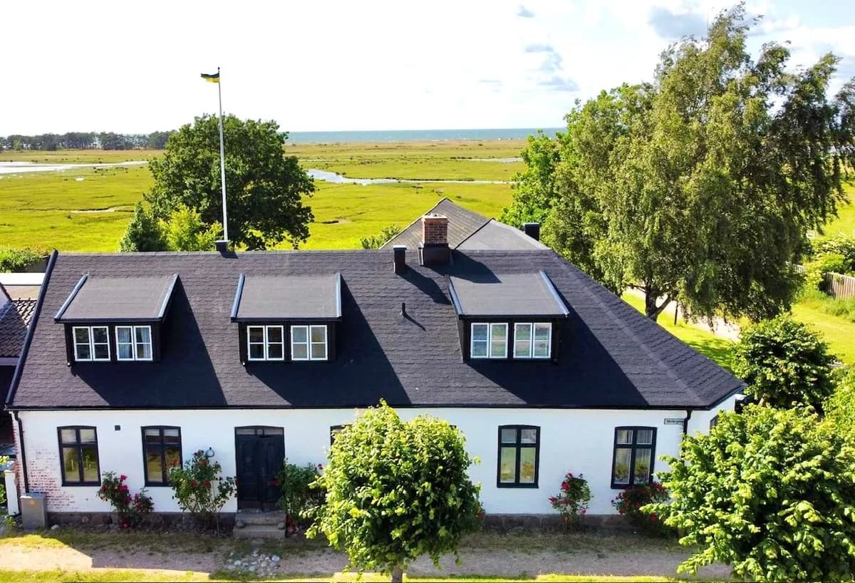 Västergatan i Skanör