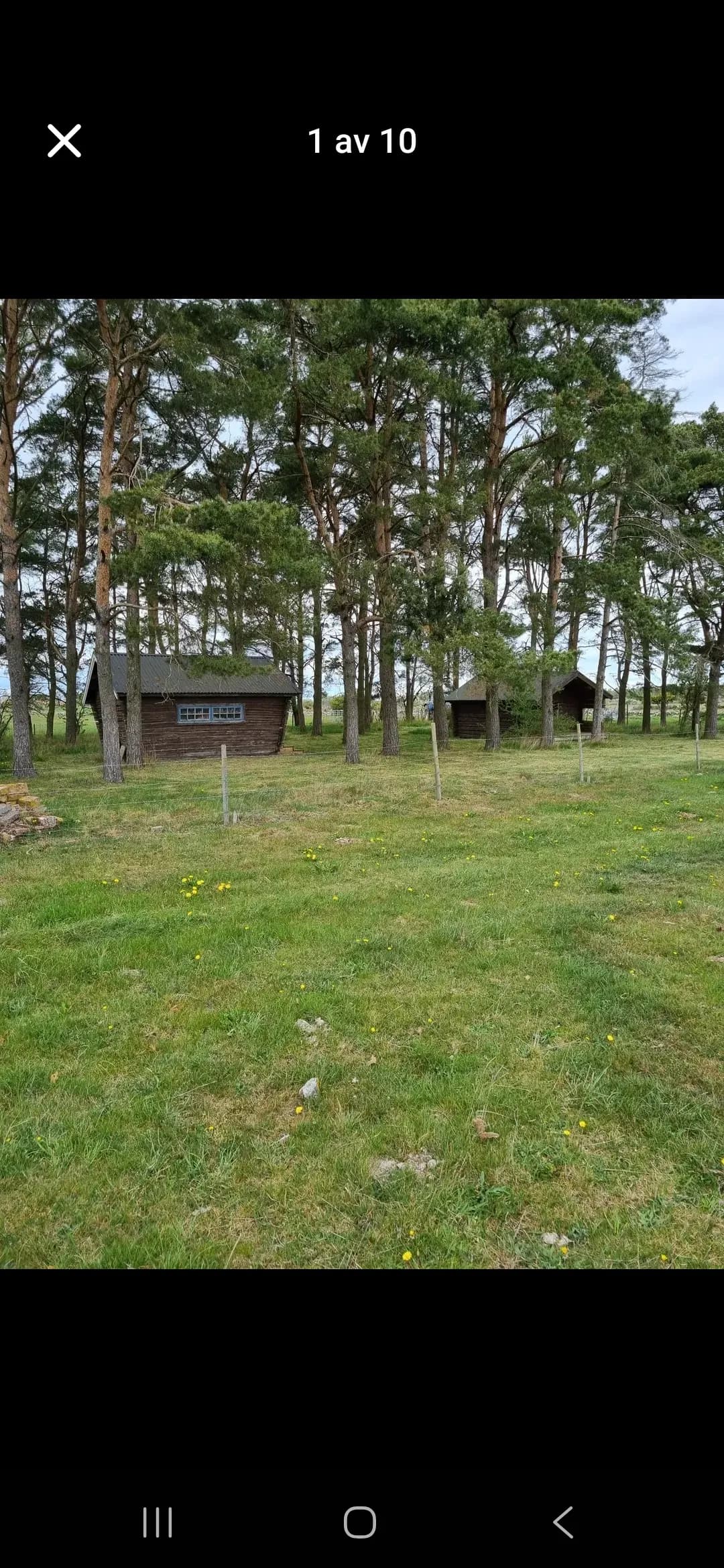 Bröttorp sjögata i Färjestaden