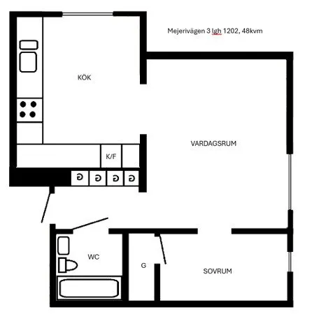 Mejerivägen i Örnsköldsvik