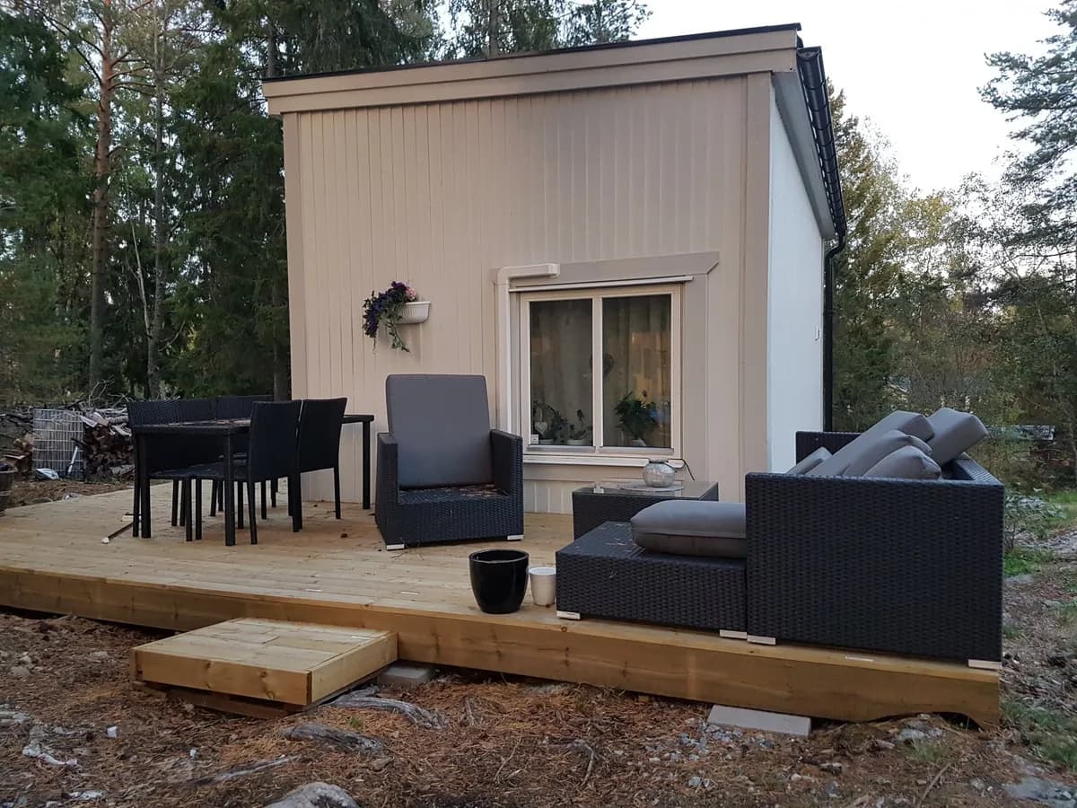 Jakthornsvägen i Värmdö