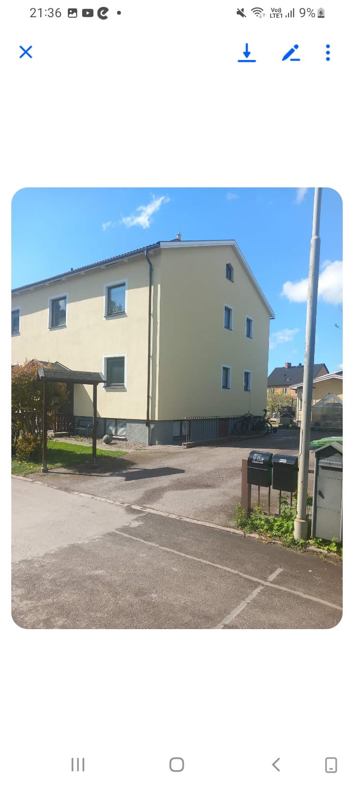 Tallkottsvägen i Linköping