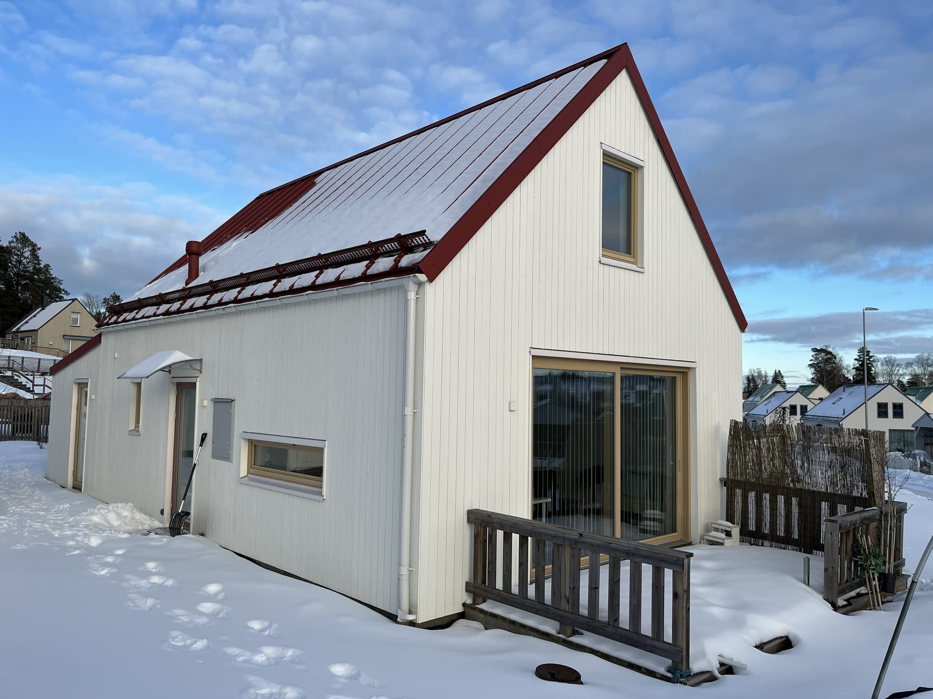 Västansjövägen i Ljusterö