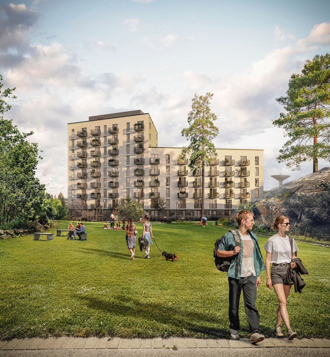 Forskarvägen i Flemingsberg