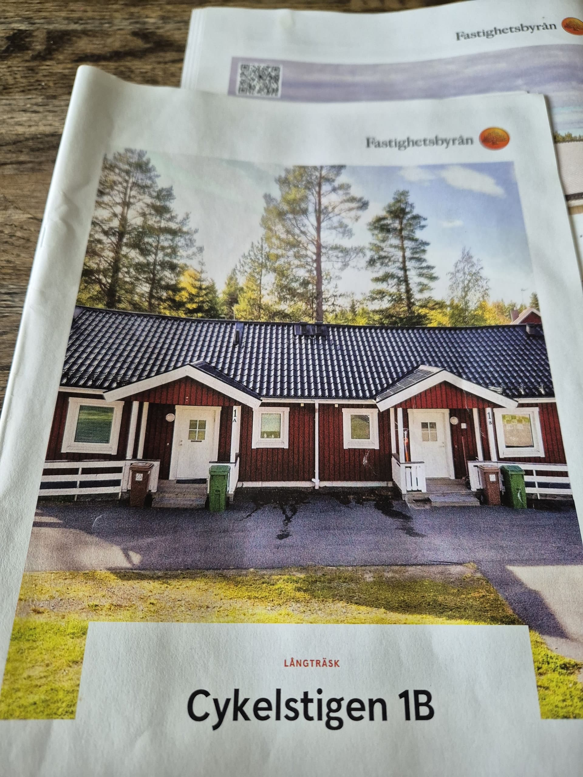 Cykelstigen i Långträsk