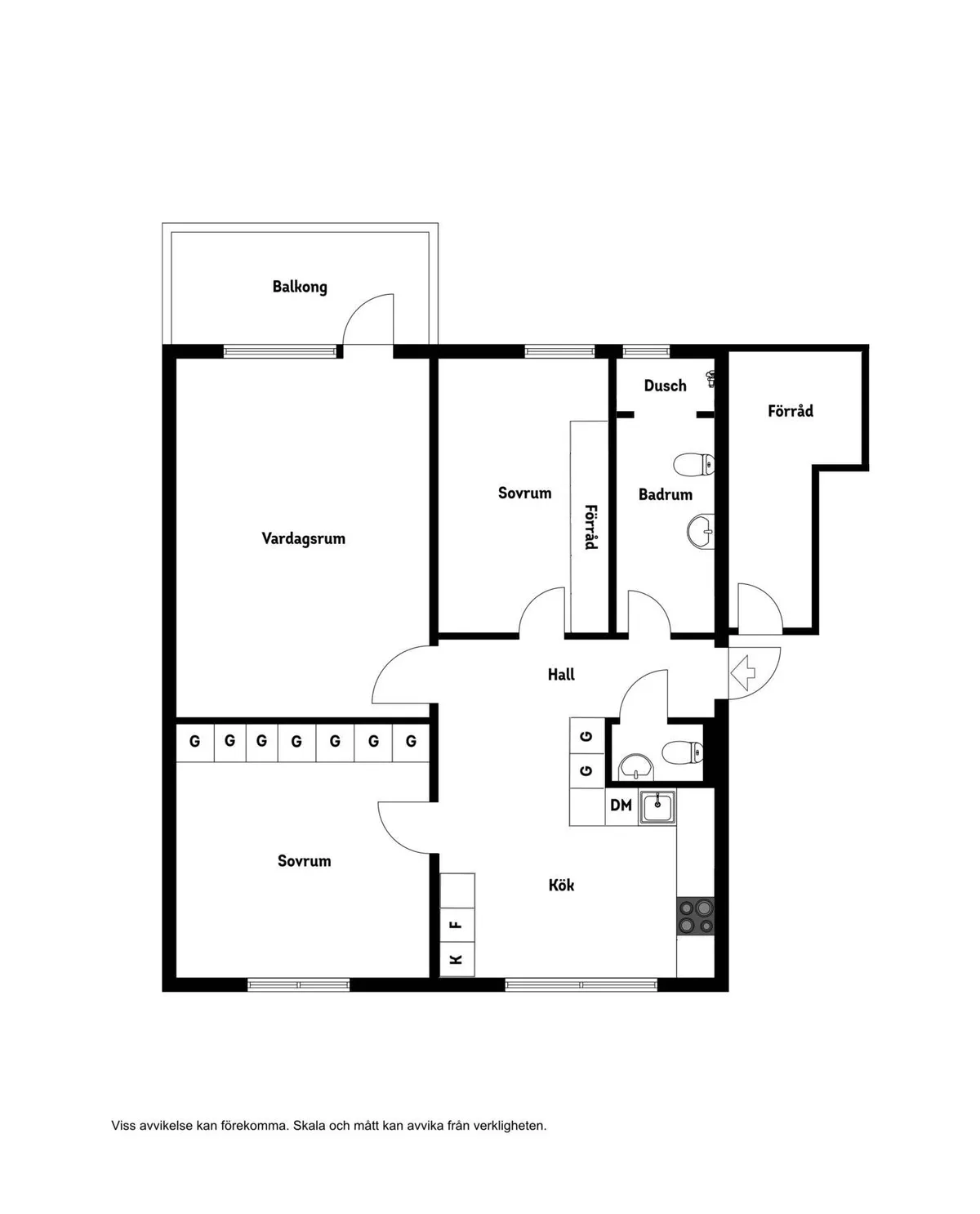 Vickervägen i Norsborg