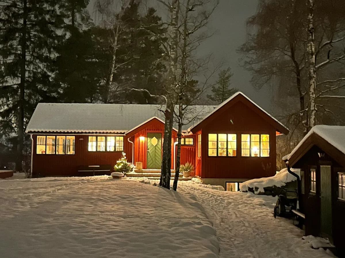 Bergtrollsvägen i Lidingö