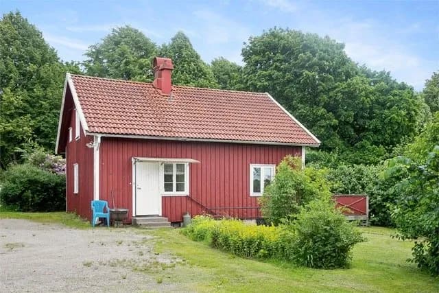 Gamla vägen i Floda