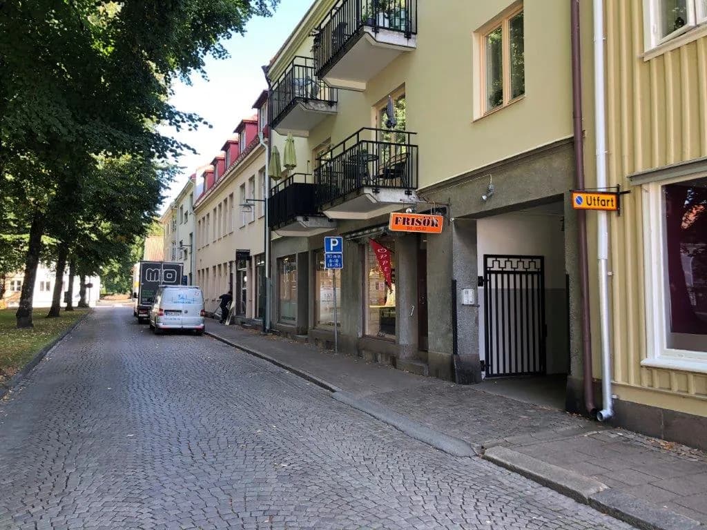 Östra Kyrkogatan i Alingsås
