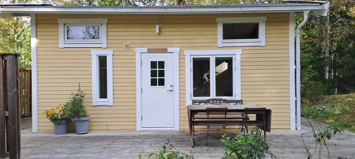 Jakthornsvägen i Värmdö