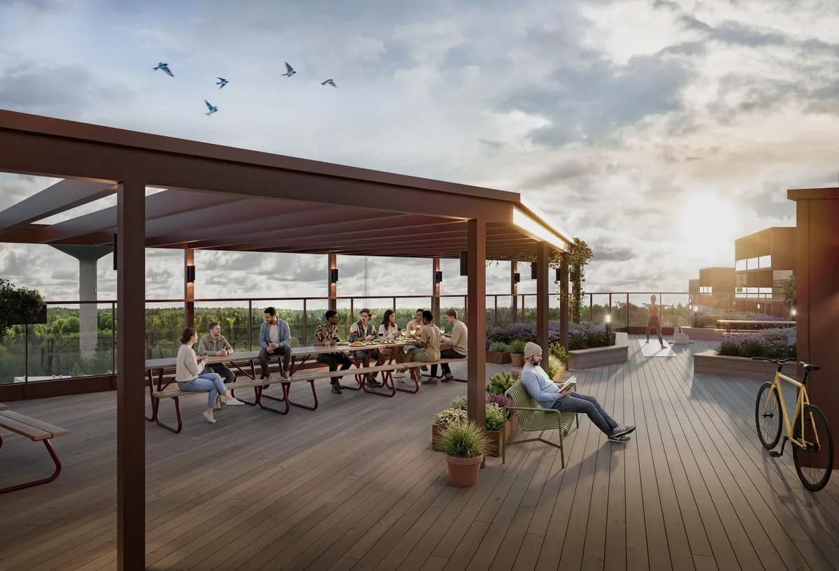 Forskarvägen i Flemingsberg