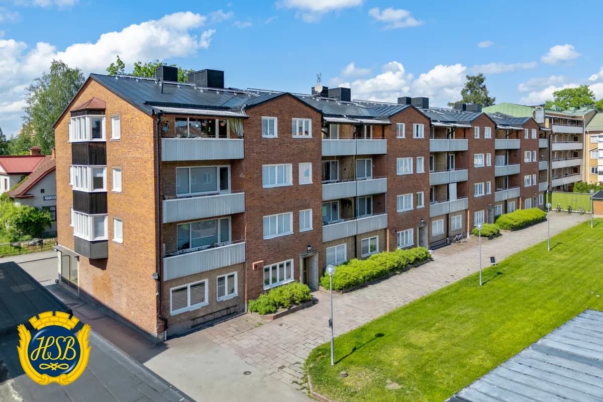 Borganäsvägen i Borlänge
