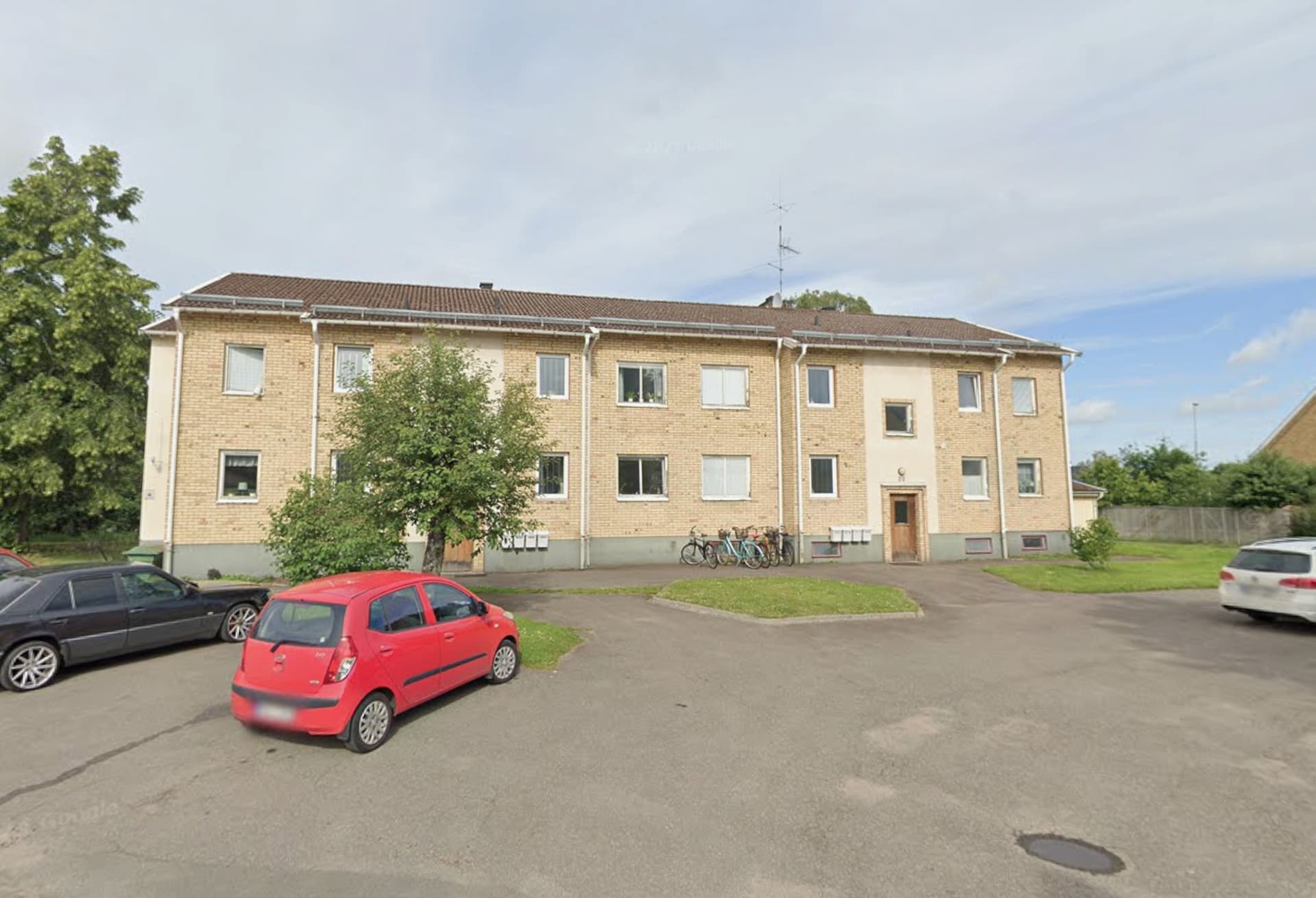 Linnegatan i Tidaholm