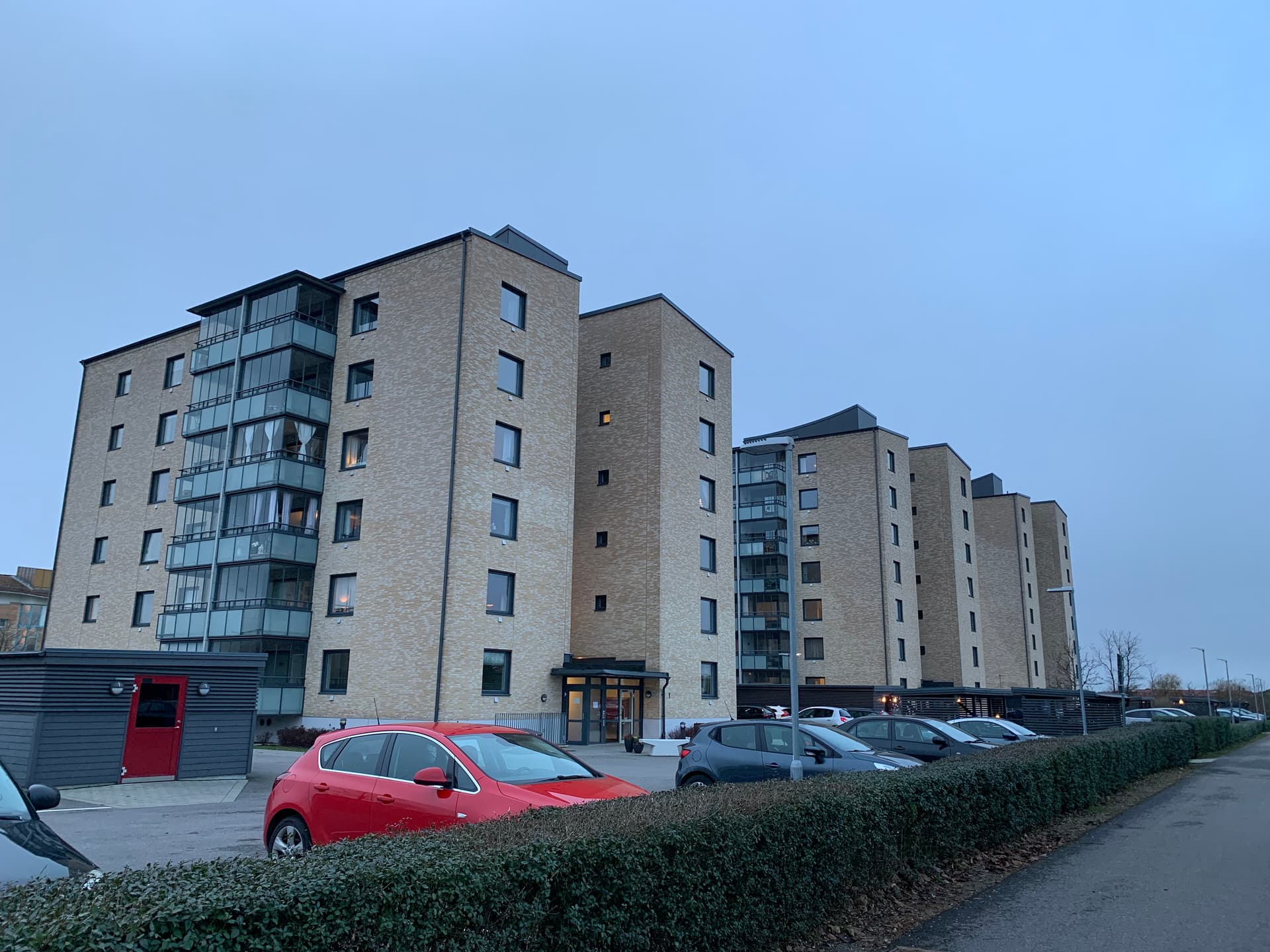 Monarkivägen i Falkenberg