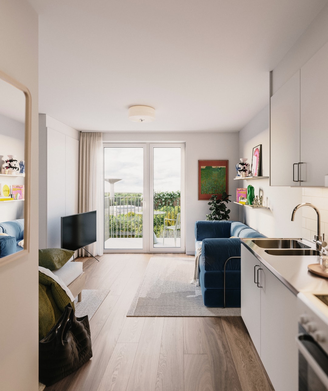 Forskarvägen i Flemingsberg